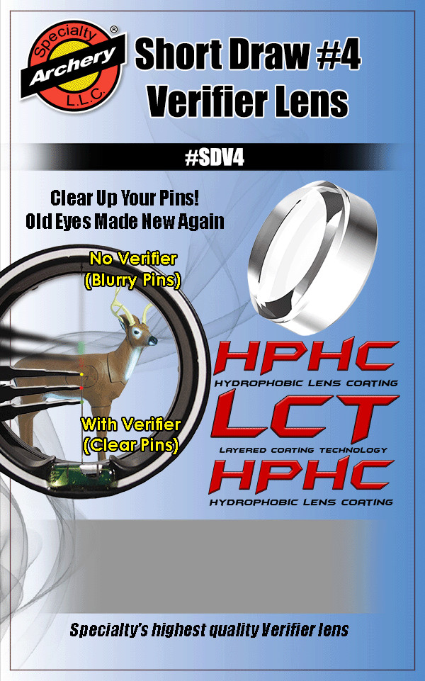 Specialty Archery Short Draw Verifier SDV4 Silver