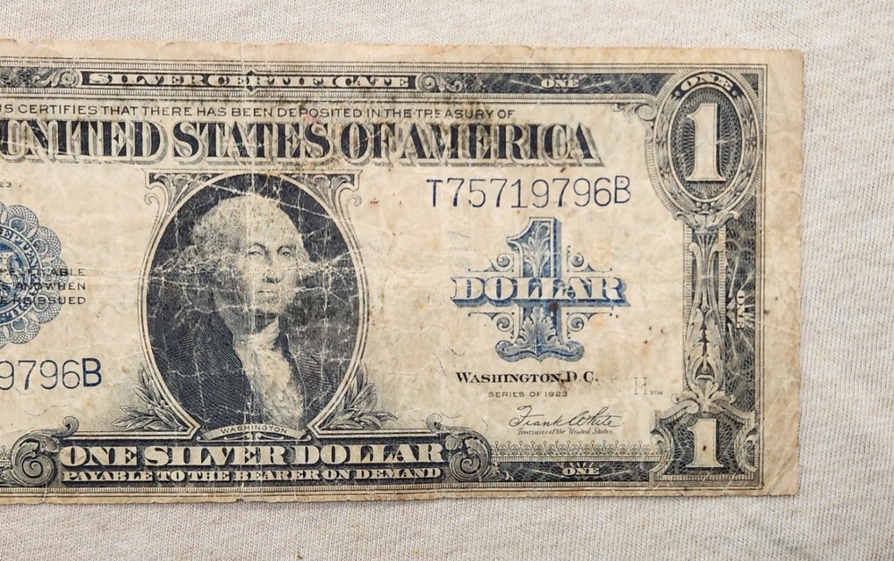 WPCoins ~ 1923 Large #1 Silver Certificate