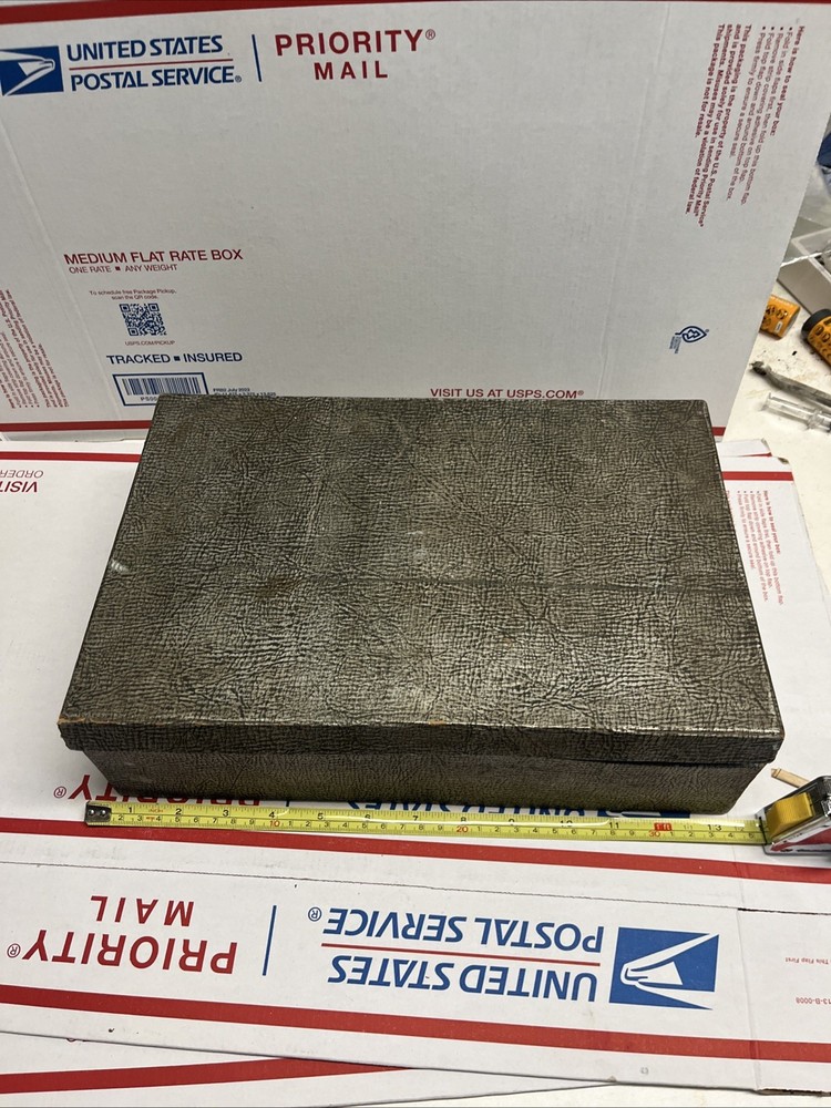 Antique 1920s 30s Microset Toy Microscope set w/ box science