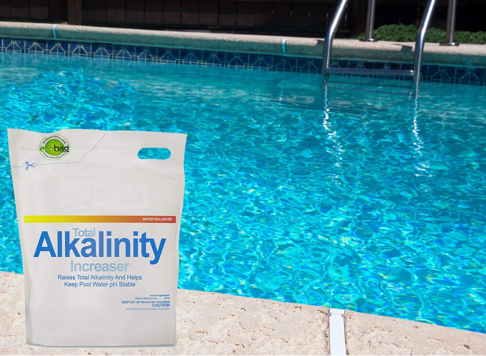 Swimming Pool Alkalinity Up Increaser Plus Sodium Bicarbonate- (Choose Quantity)