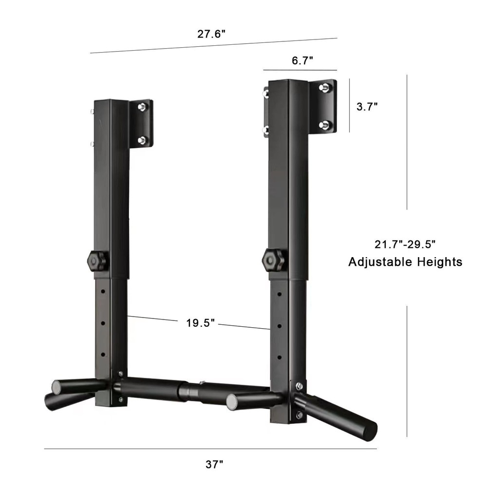 Wall Mount Pull Up Bar, Joist Mount Pull Up Bar, Beam and Rafter Mounted Chin...