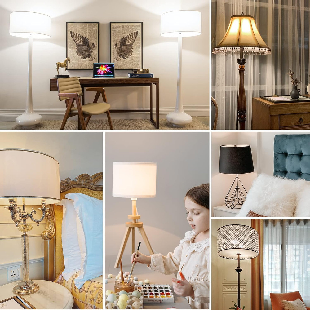 UL Listed E26 Lamp Socket Replacement, Turn Switch Knob On/Off, Threaded Medium