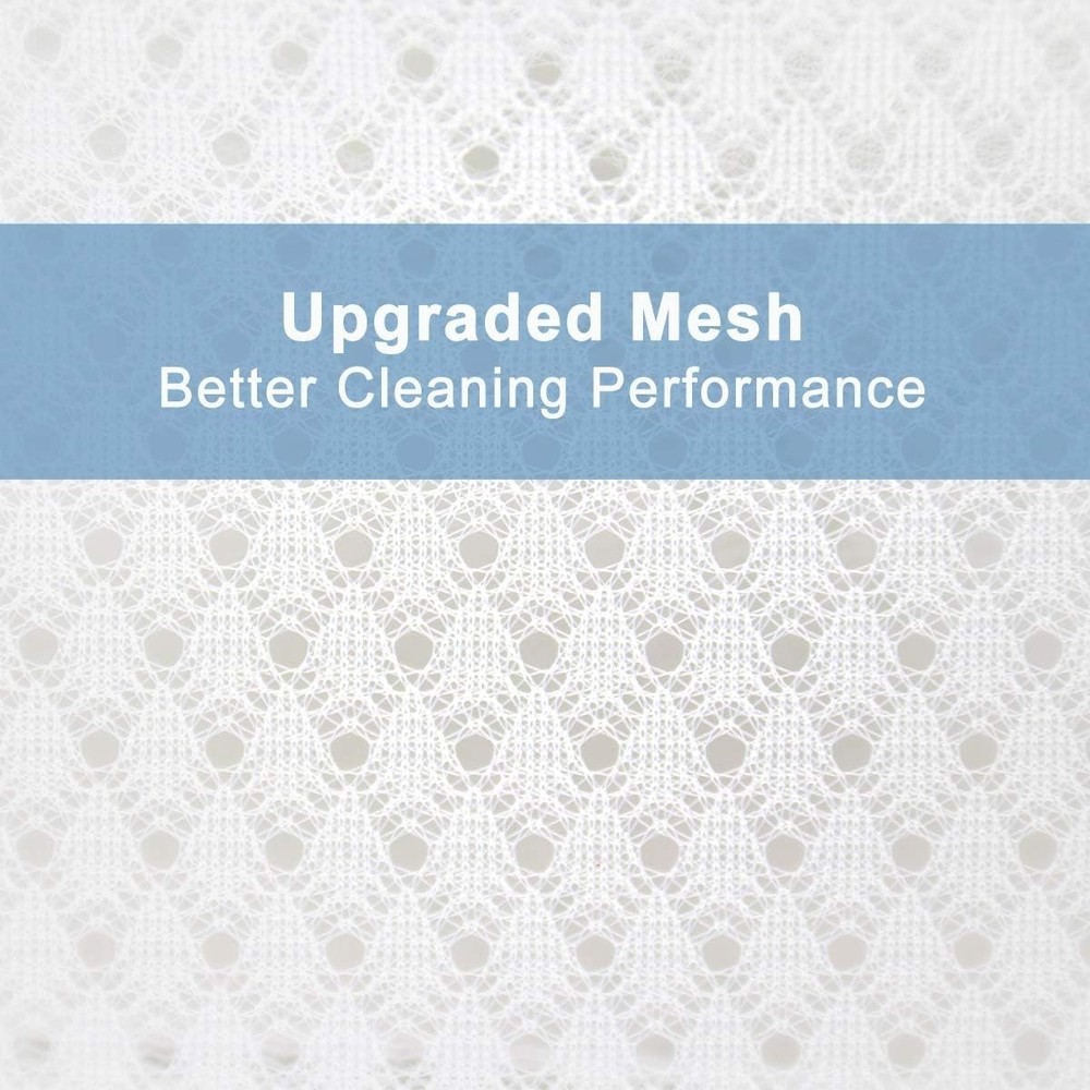 3-Piece Durable Diamond Mesh Laundry Bags for Delicates – Large, Medium, Small