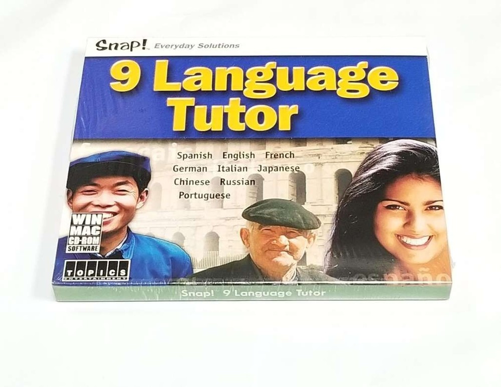 Snap! 9 Language Tutor Software *Learn A New Language*