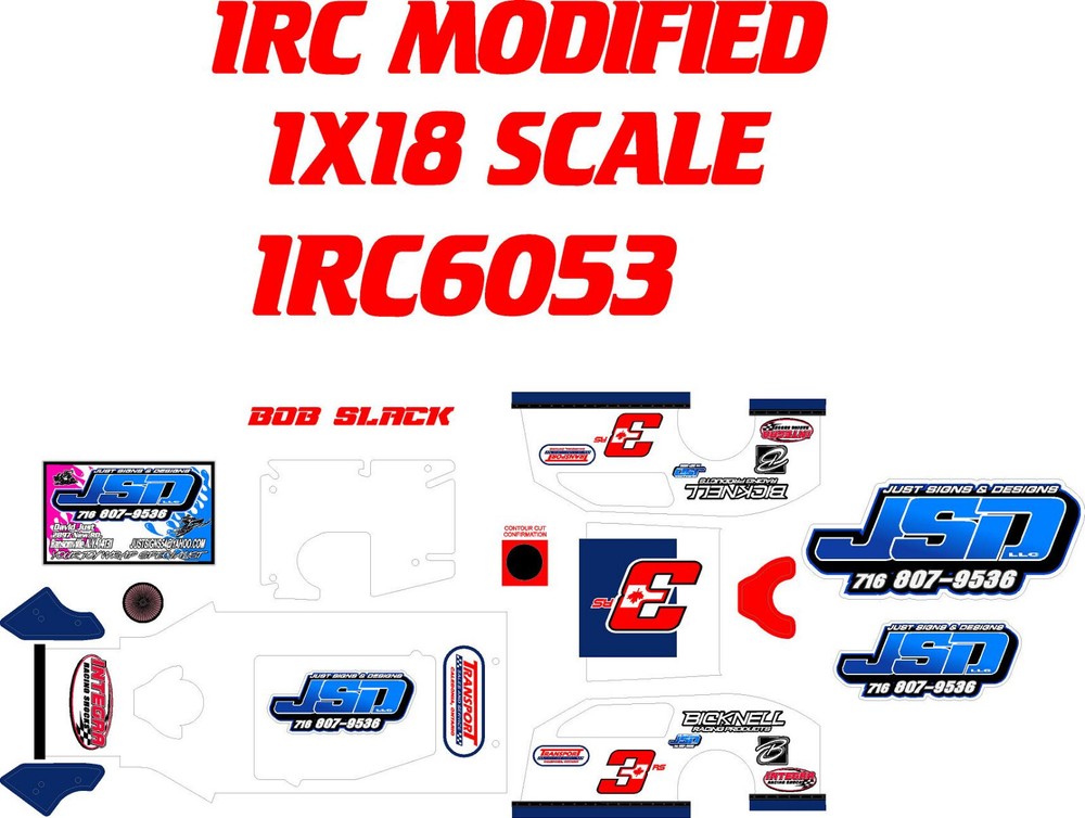 1RC MODIFIED 1RC605  WRAP THEME BOB SLACK