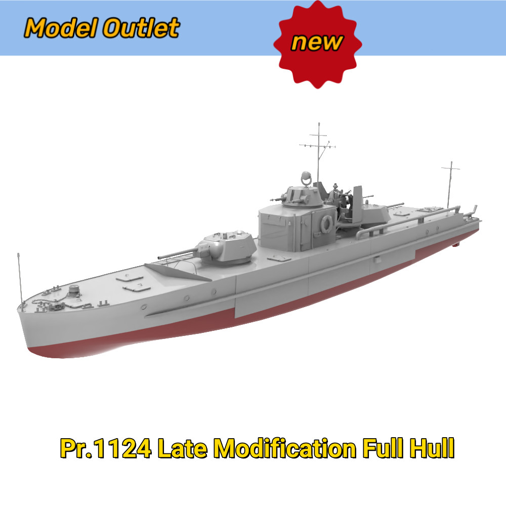 MRY-SFW 1/200 Pr.1124 Late Modification Full Hull