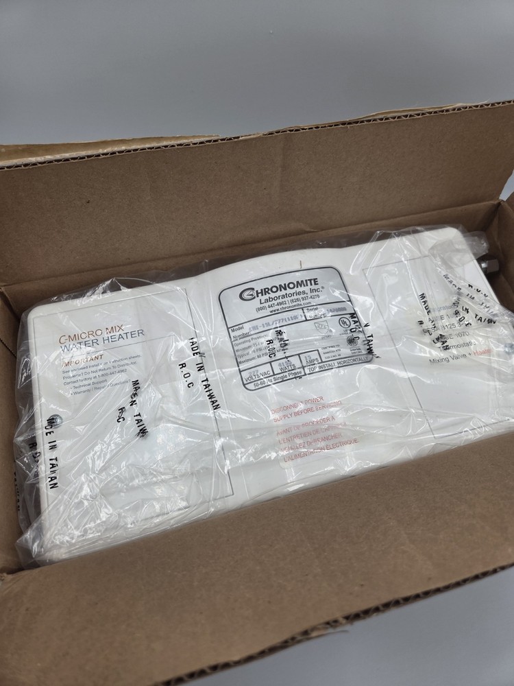 CHRONOMITE CMI-15L/277 INSTANT-FLOW MICRO WATER HEATER 30A 277V 4155W