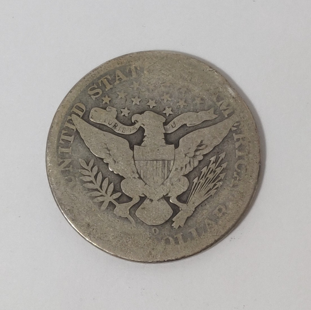 1895-O BARBER HALF DOLLAR