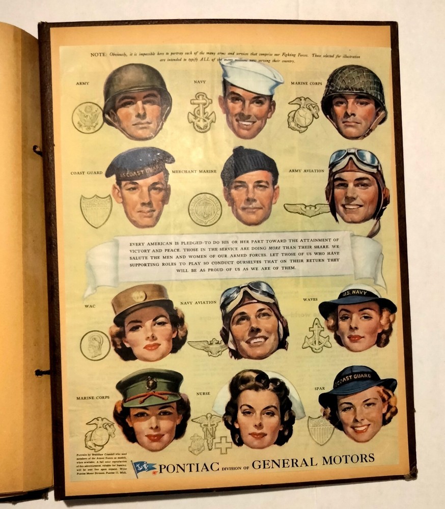 Army Air Forces AAF Scrapbook 1942 WWII