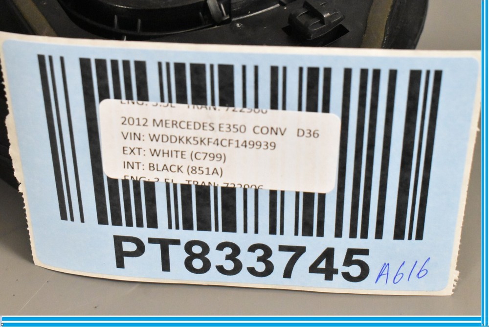 MERCEDES E-CLASS W207 COUPE REAR LEFT SPEAKER LEFT C207