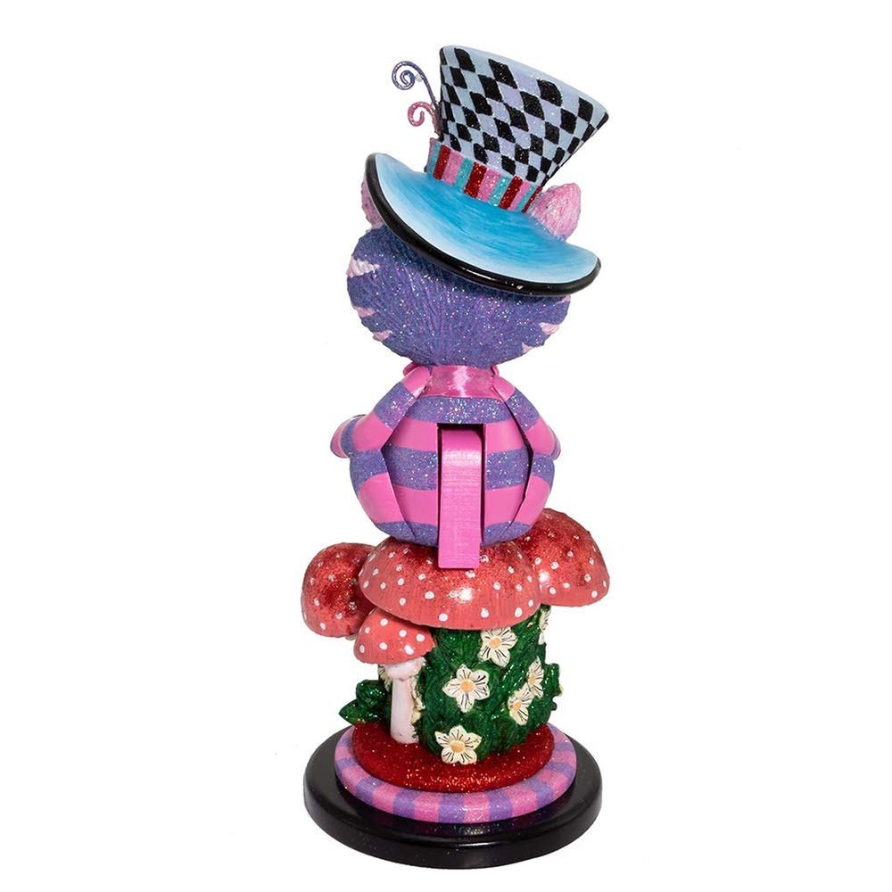 Kurt S. Adler HA0573 Hollywood Cheshire Cat Nutcracker, Multi-Colored