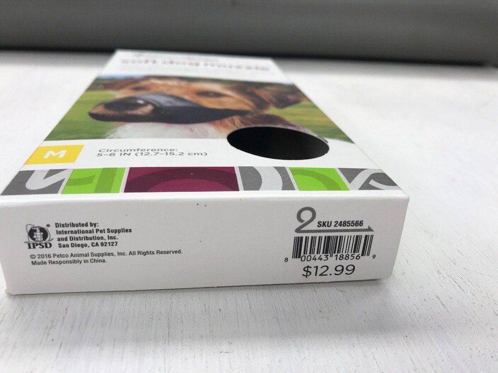 Good2Go Soft Dog Muzzle Soft Nylon Mesh Breathable