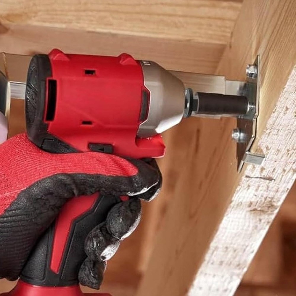 Low Profile Impact Socket Adapter Set Drive Ratchet Adapter Set for Tight Spaces