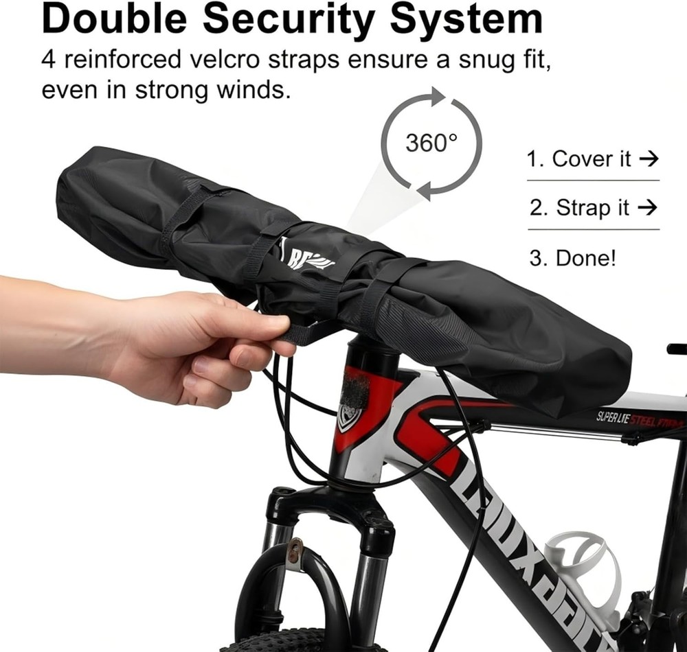 Handlebar Protective Cover Ebike - Waterproof Protective Transport Protection...