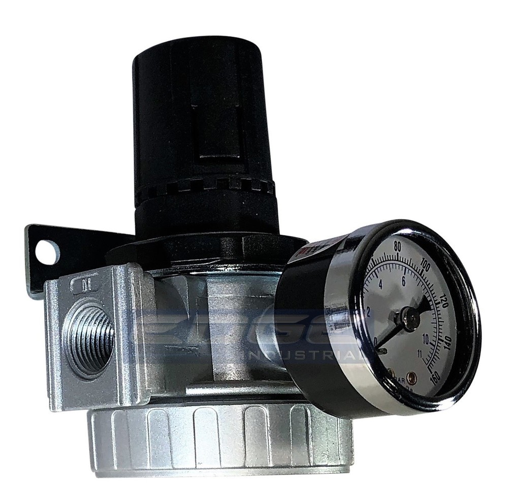 1/2" MID FLOW AIR IN LINE PRESSURE REGULATOR PNEUMATIC TOOLS, COMPRESSOR