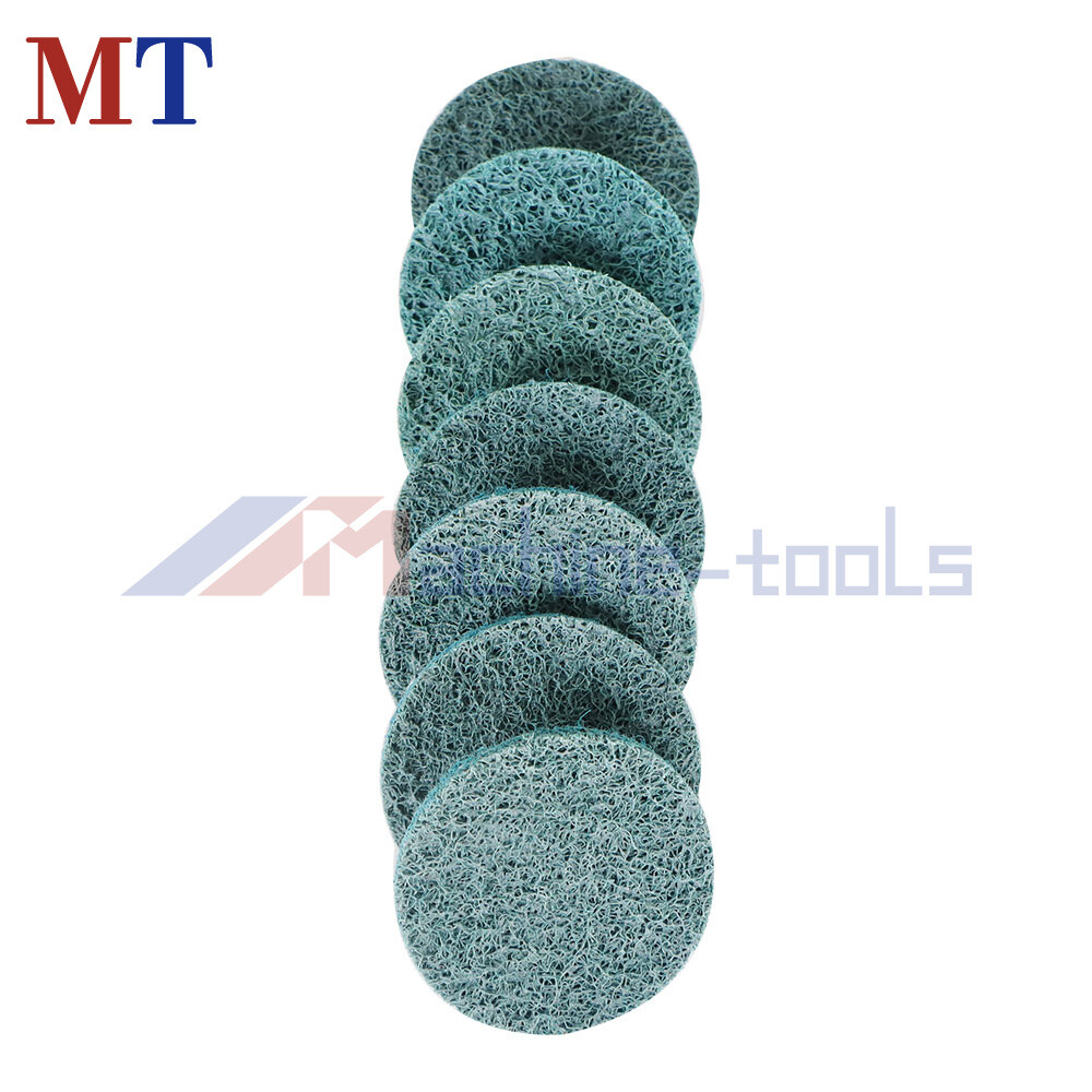 50 Pack 2" Fine Surface Conditioning Discs Roll Lock Die Grinder Sanding Pads