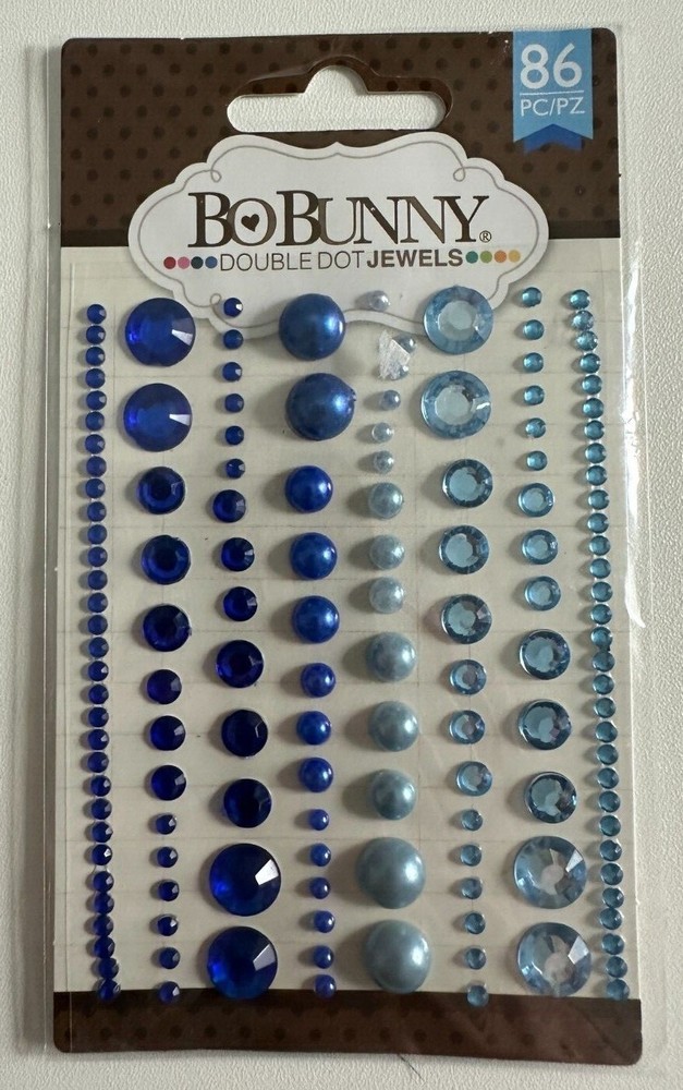 Bo Bunny Double Dot Jewels-Multiple Variations Available-You Choose