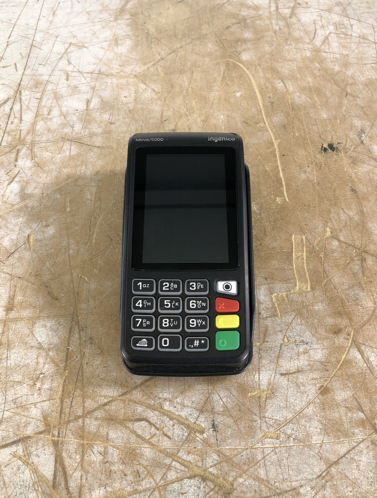 INGENICO MOVE 5000 HANDHELD CREDIT CARD TERMINAL