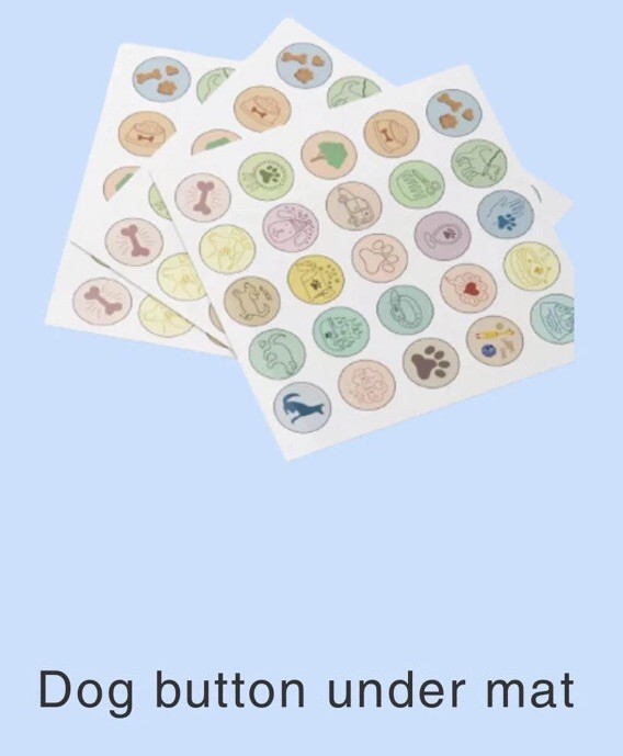 Dog Talking Buttons 4 Recordable Communication Buttons Training Kit