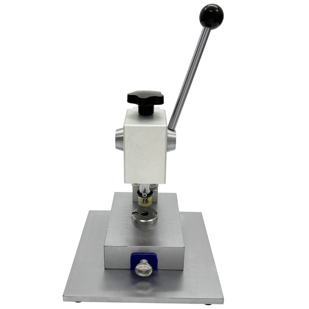 Button Battery Punching Machine Manual Electrode Sheet Punching Machine