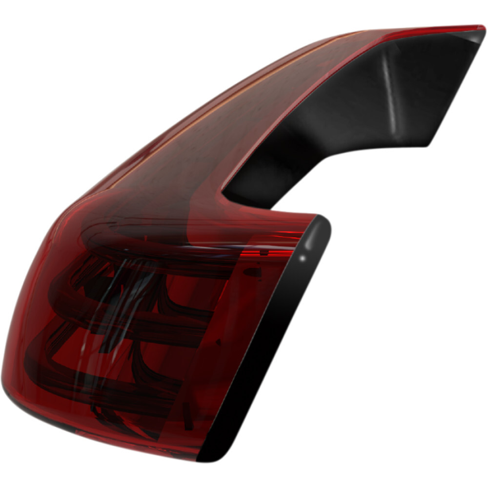 Custom Dynamics Saddlebag LED Lights - Sequential - Black/Red | PB-SBSEQ-BCM4BR