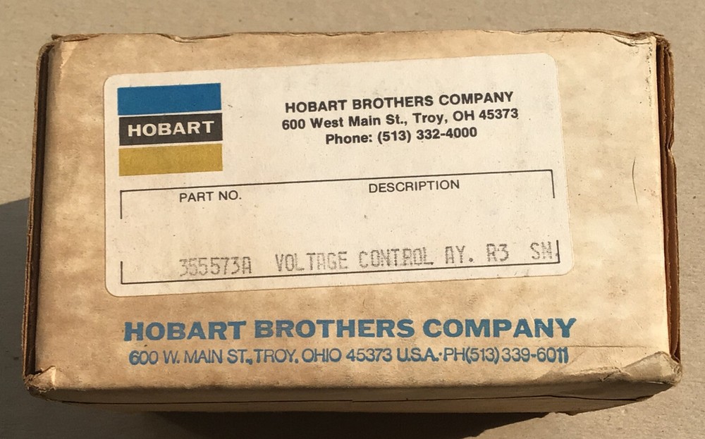 Hobart Voltage Control Assembly 355573A