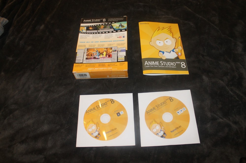 ANIME STUDIO 8 ~ PC + MAC ~ NEW ~ FREE SHIPPING