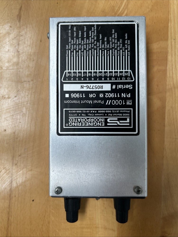 PS Engineering PM 1000 II Intercom
