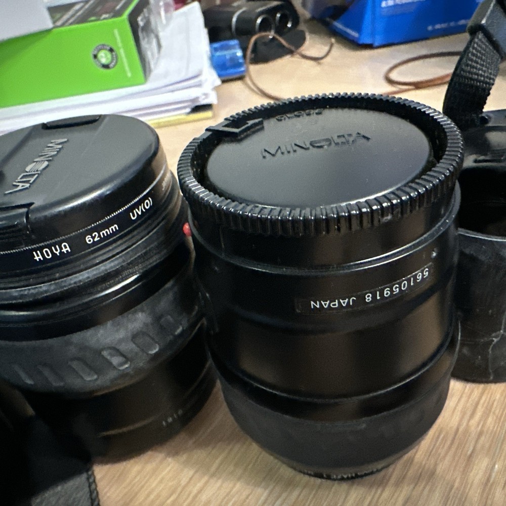 Minolta Camera Lot Flash Lenses