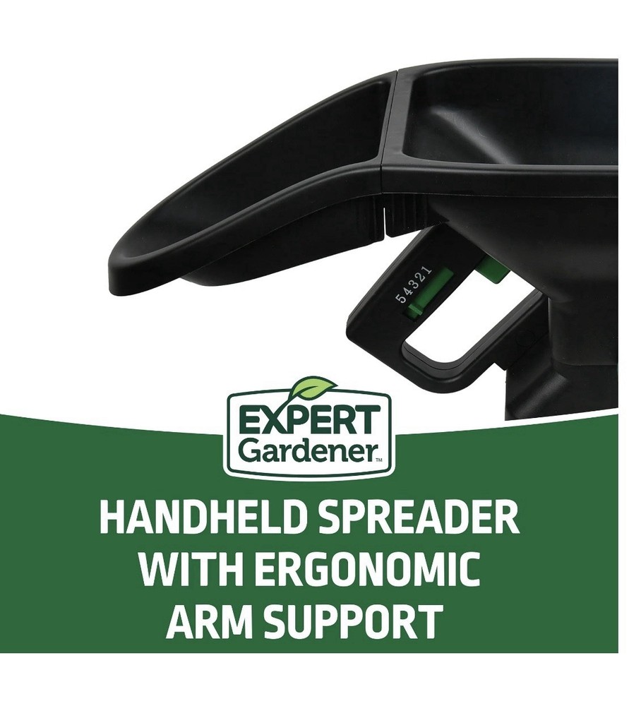 Expert Gardener Handheld Seed & Fertilizer Spreader