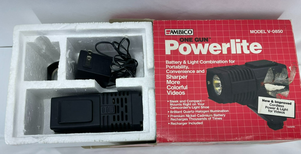 WORKNG Ambico Model V-0850 Compact One Gun Powerlite with Box
