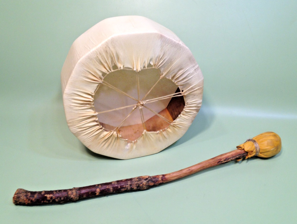 8" Native American Style Hand Drum