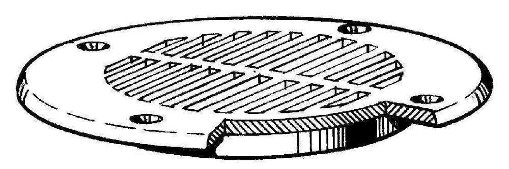 T-H Marine FD4DP Floor Drain