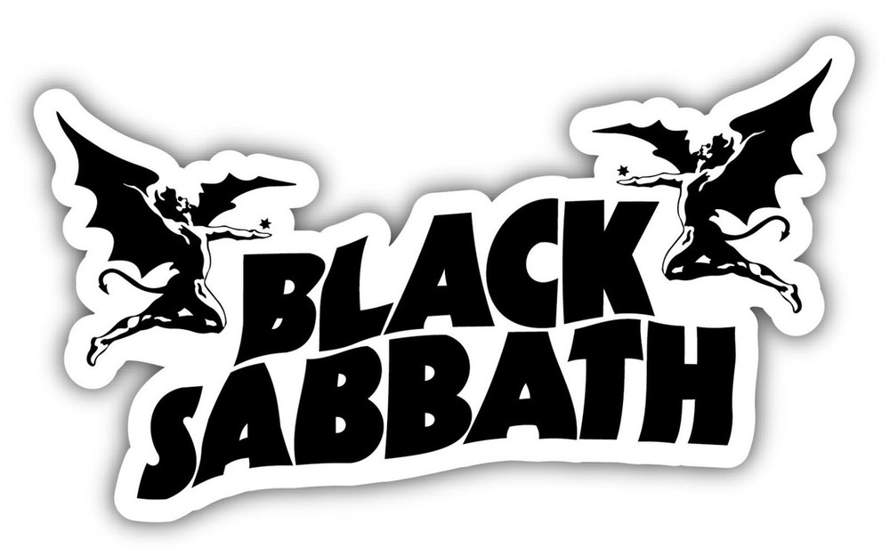 Black Sabbath Vinyl Sticker/Decal 01