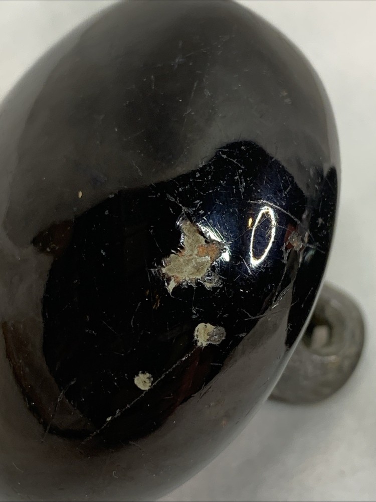 Two Antique Mortise Lock Door Knobs Original Replacement Knobs With Spindle