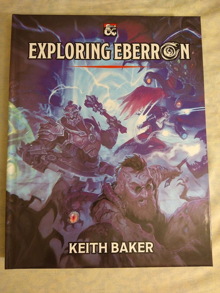 Dungeons and Dragons 5th edition Exploring Eberron by Keith Baker