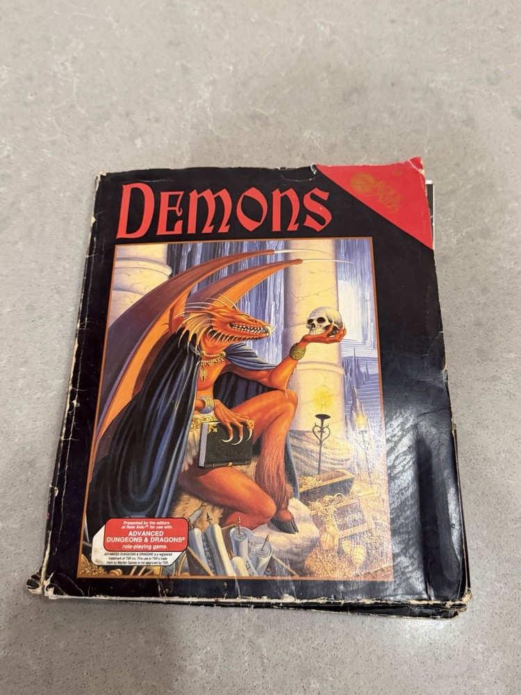 Demons Role Aids 752 Mayfair Games AD&D