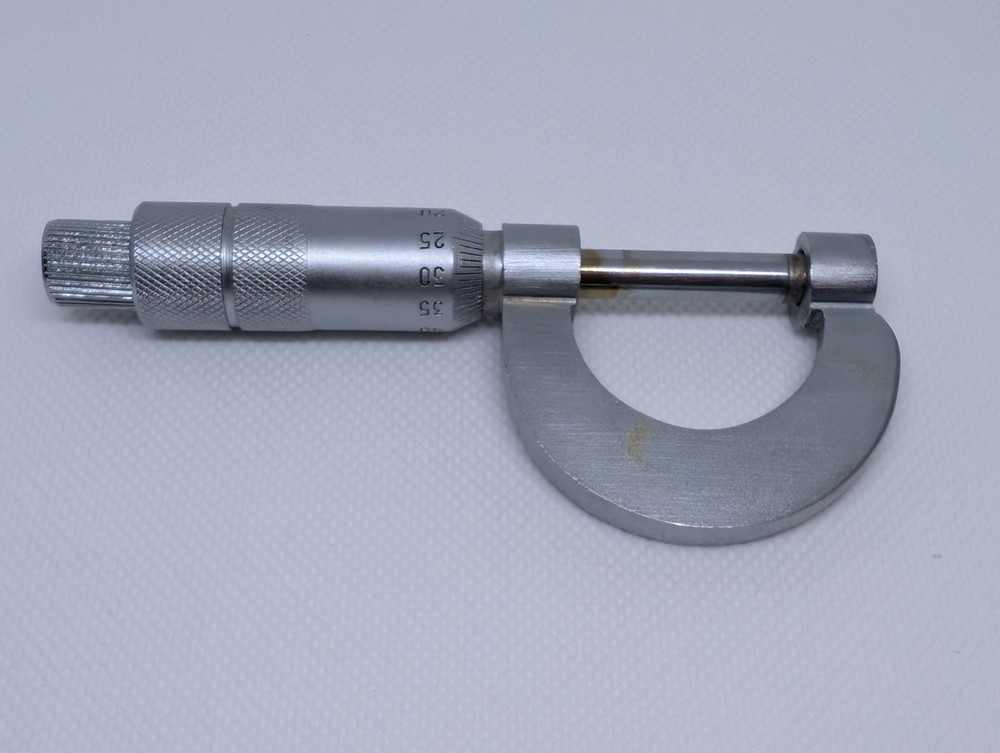 Vintage 0-25mm Outside Micrometer 1970's