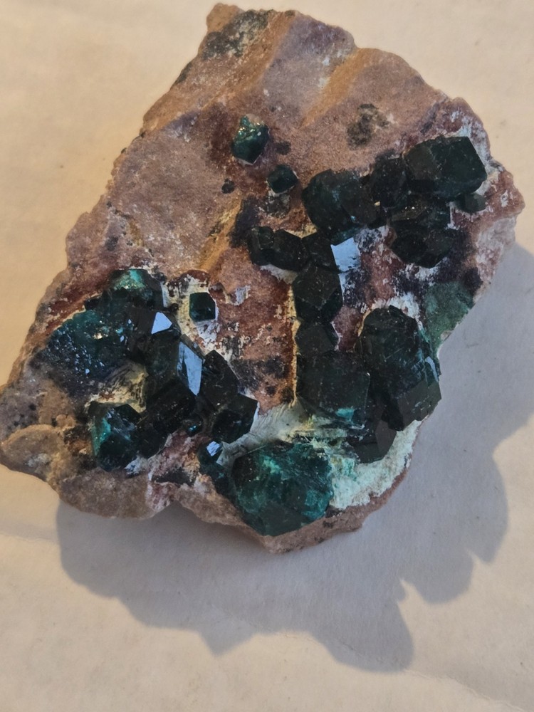 Beautiful Congo Dioptase specimen