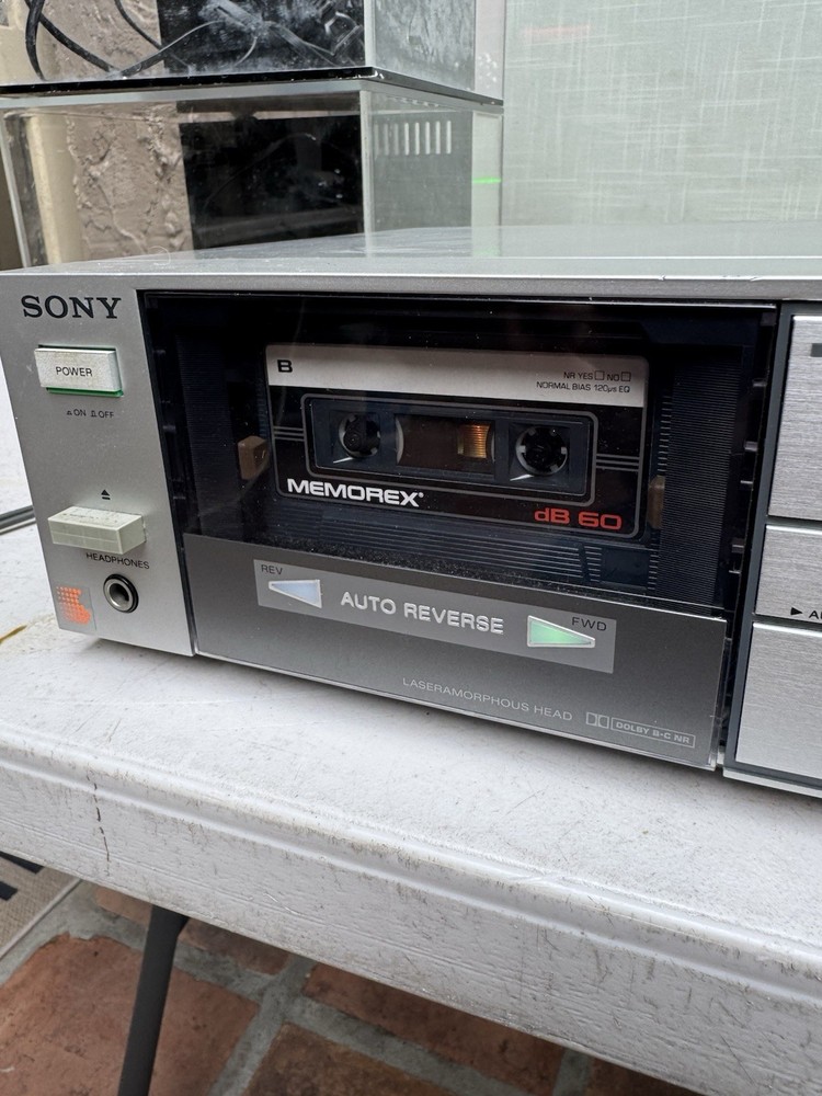 Sony TC-FX410R auto reverse cassette deck