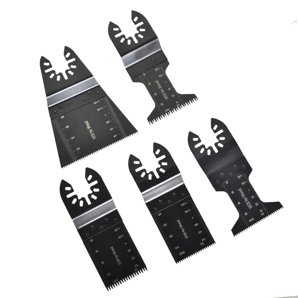 40Pcs Oscillating Tool Accessories Kit Universal Metal Wood Multitool Saw Blades