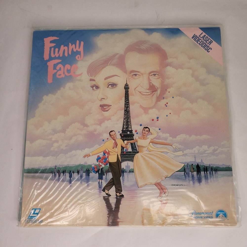 Funny Face Fred Astaire Audrey Hepburn Laserdisc Paramount