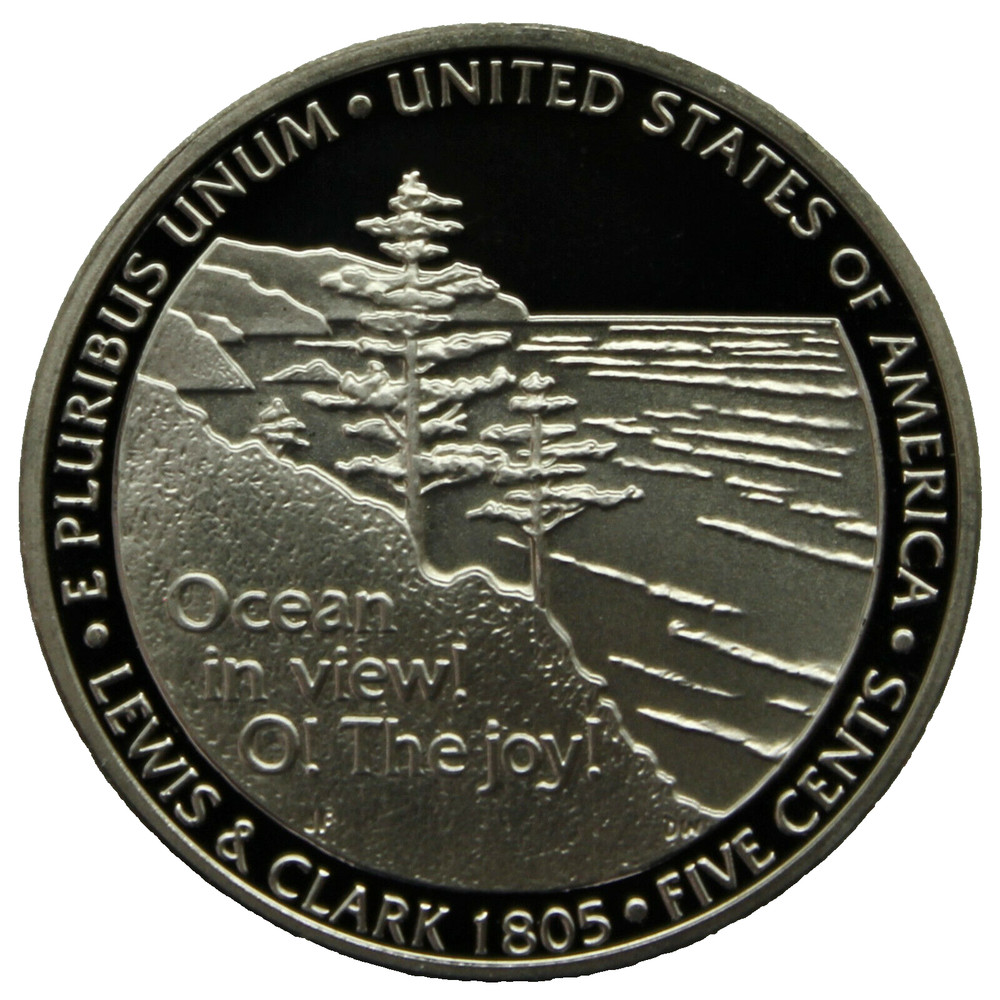 2005-S Ocean View Proof Jefferson Nickel