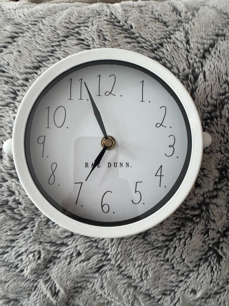 Rae Dunn Tabletop Clock