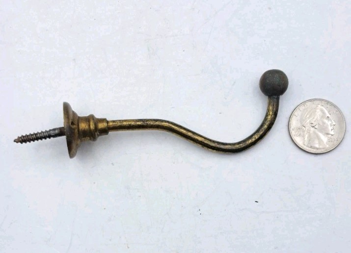 Antique Hat or Coat Hook Bathroom Hook House Hardware