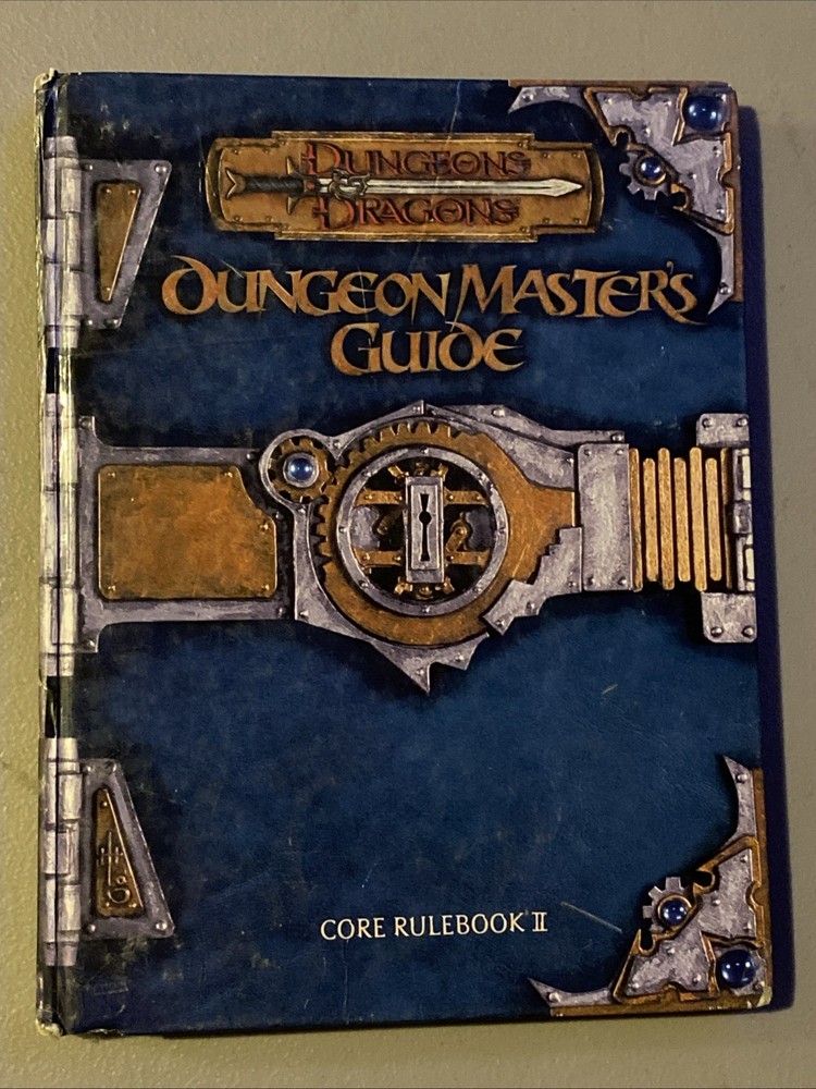 Dungeons and Dragons 3E 3rd Edition Dungeon Masters Guide