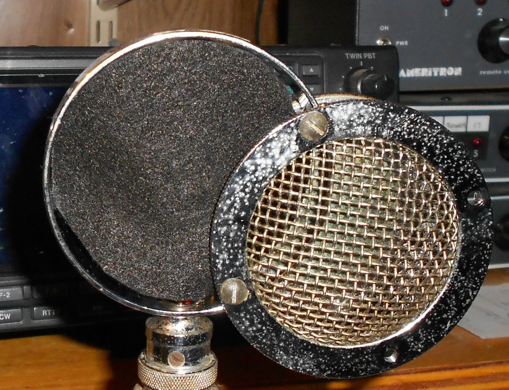 W2ENY HiFi Microphone element modernizes Astatic D104 D-104 Silver Night K Eagle