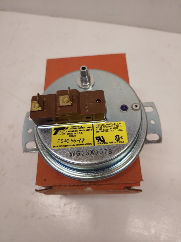 TRIDELTA SWT 0899 TRANE SWITCH, PRESS FS 40 66 77
