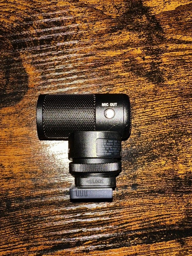 Sony ECM-G1 Shotgun Microphone Black