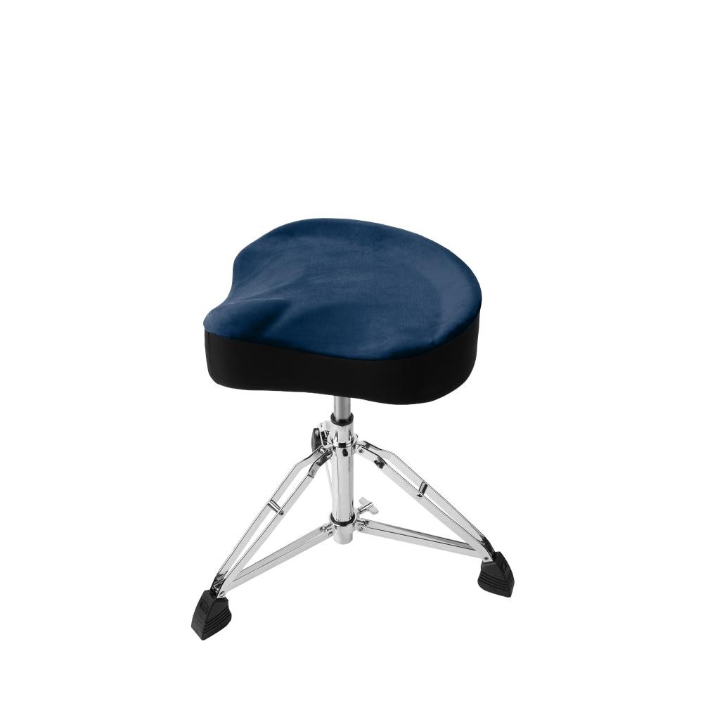 Gator Air Glide Drum Throne Saddle Seat, Blue